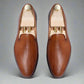 Tan Braided Leather Forst Loafers - Loafers Shoes