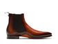 Tan Brown Leather Forster Boots Shoes - Chelsea Boots