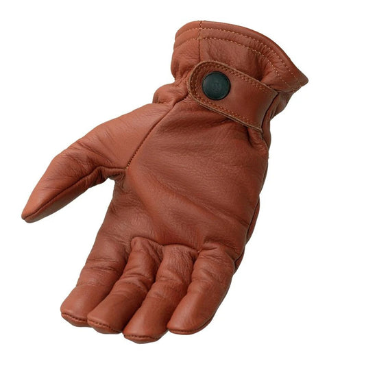 Tan Brown Leather Gloves - Leather Gloves