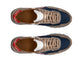 Tan Suede and Navy Blue Laivai Lace Up Running Sneaker Shoes -  Sneaker Shoes