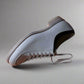 White Buck Derby Shoes-Formal Shoes