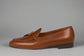 Wine Brown Leather Palmela Horsebit Loafers - Loafers