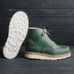 Classic Moc Toe Green Mens Women's Boots lace up Leather Boots - Boots